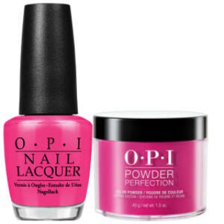 OPI 2in1 (Nail lacquer and dipping powder) - E44 - Pink Flamenco